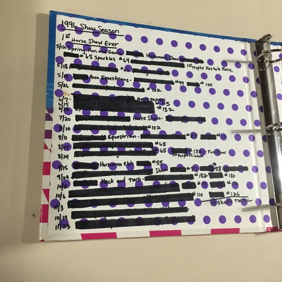 LISA FRANK VINTAGE  90s RAINBOW HEART 3 RING  BINDER RARE - Picture 3 of 16